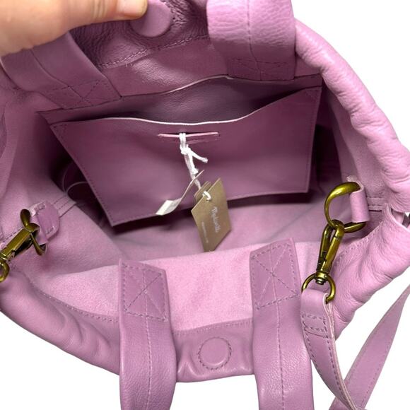 NWT Madewell The Piazza Crossbody Bag Vibrant Lilac - Picture 11 of 12